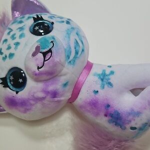 CE.Air Brush Plush.Adorable Cat.Airbrush Colors Make a colorful Toy.